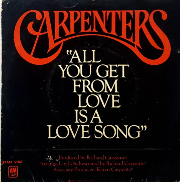 All You Get From Love Is A Love Song
